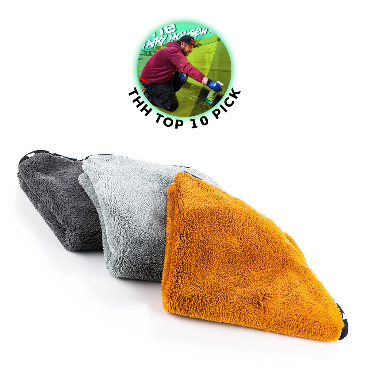 Chenille Microfiber Wash Mitt - Case | The Rag Company