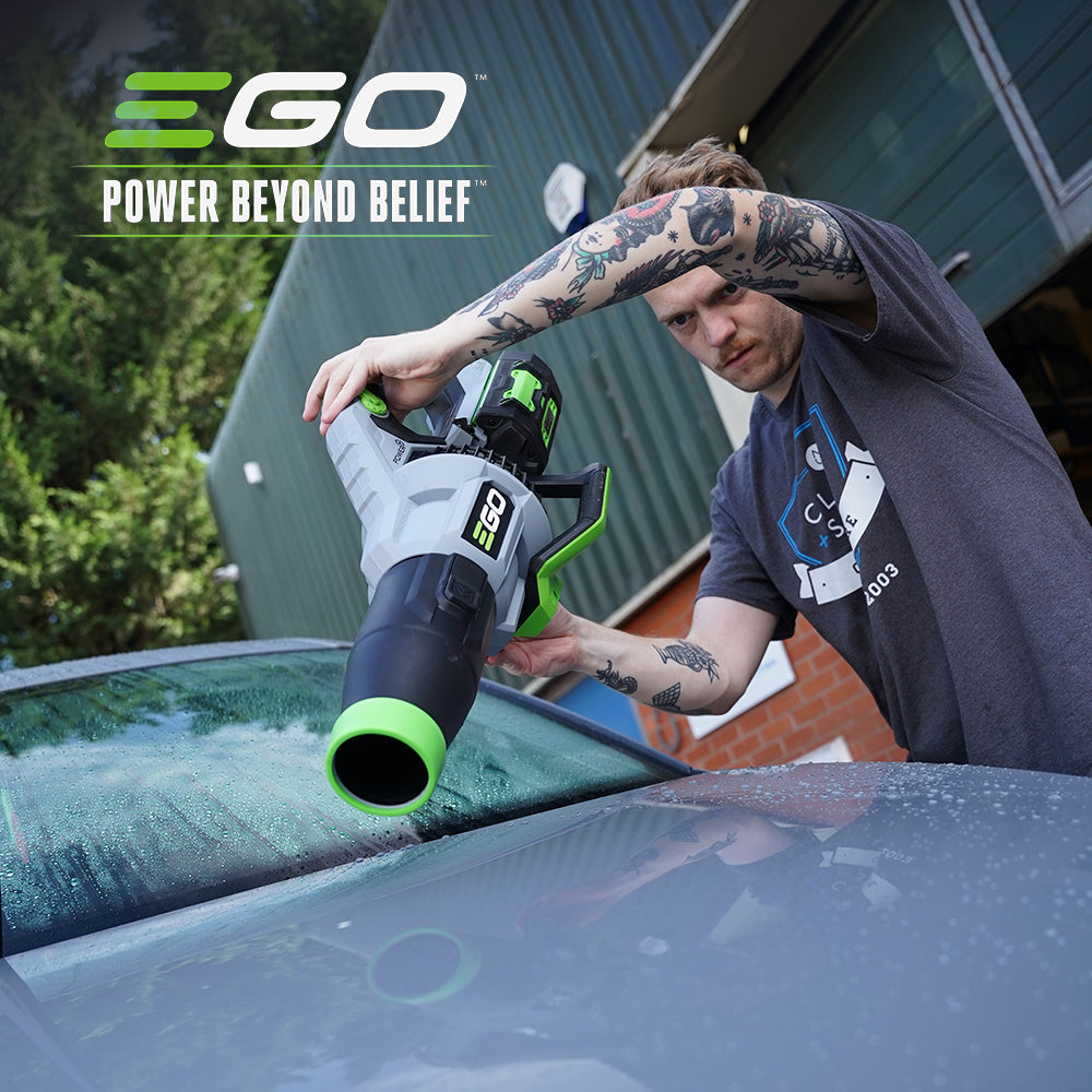 5 Reasons To Use An EGO Battery Powered Blower To Dry Your Car