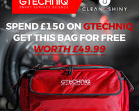 Get a Gtechniq Detailer Bag for FREE!