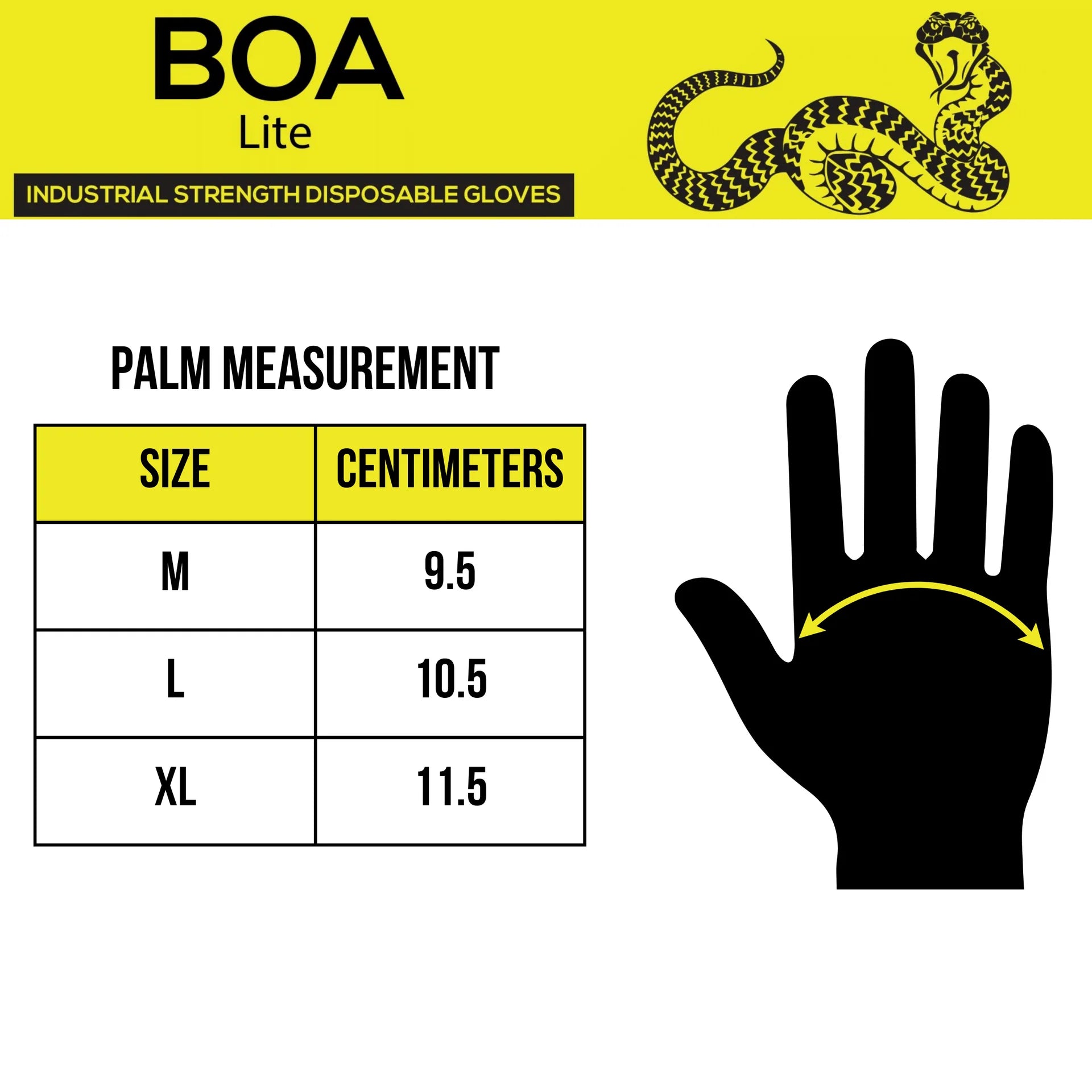 Tough Glove BOA Lite - Nitrile Gloves