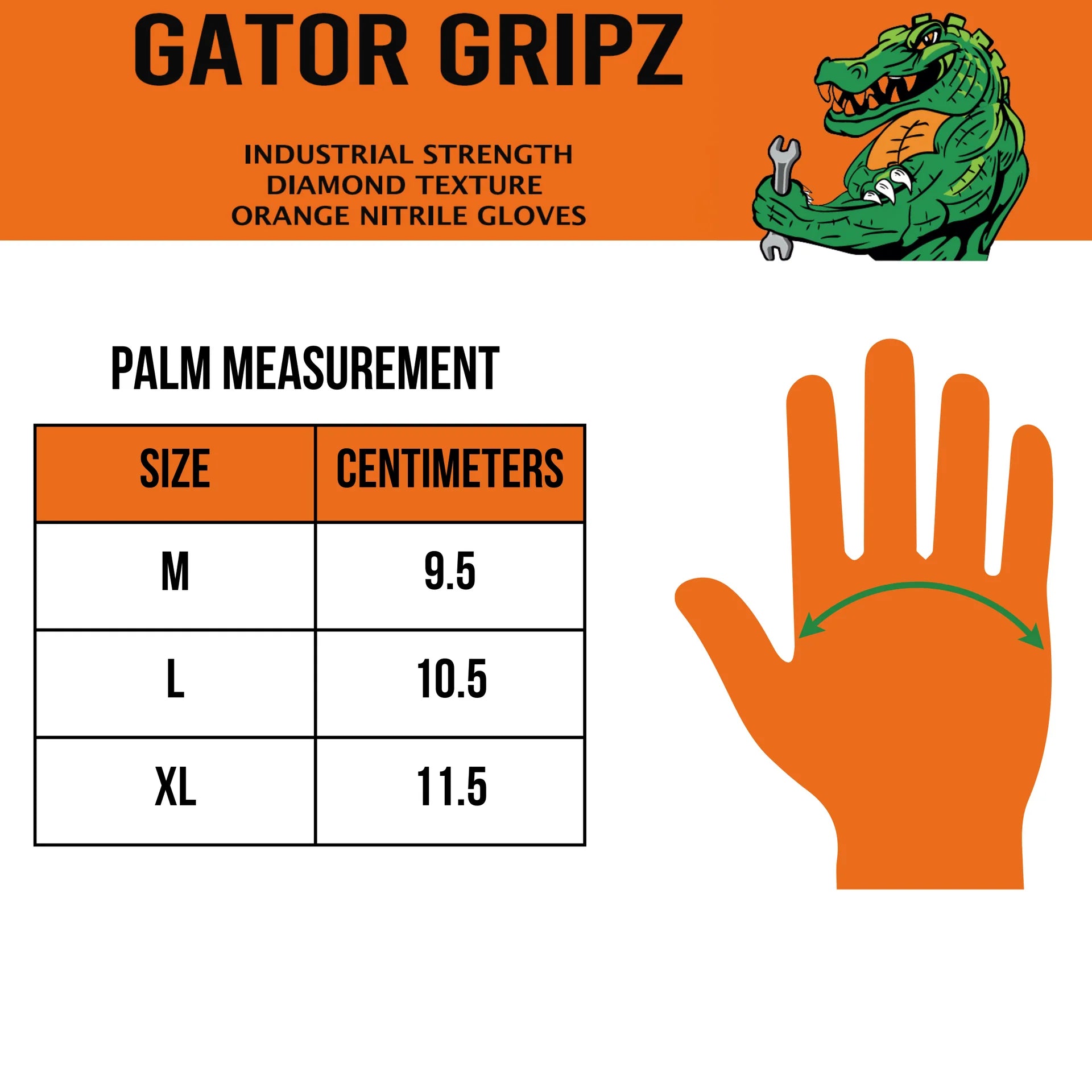 Tough Glove Gator Gripz
