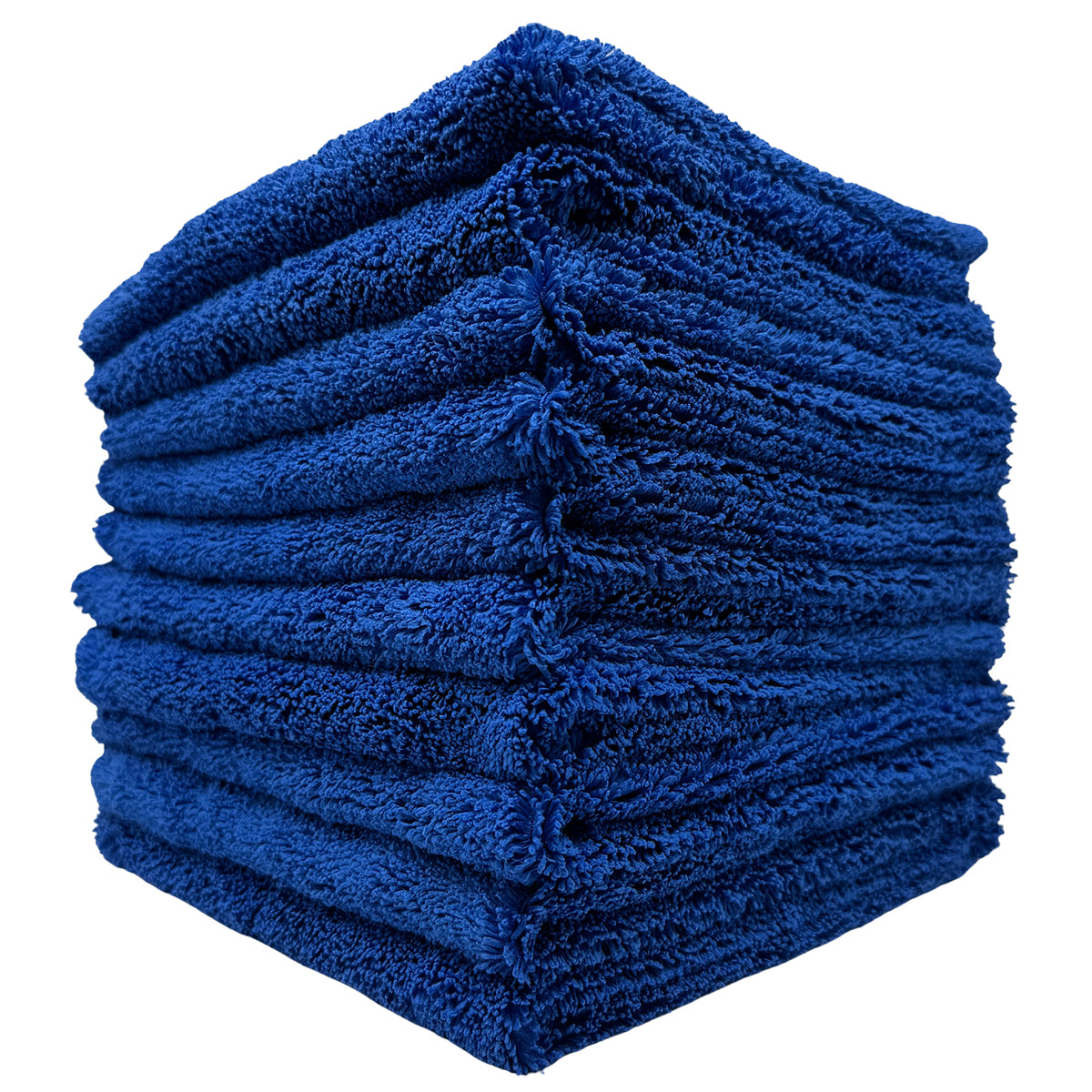 The Rag Company Creature Edgeless 16 x 16 70/30 All Purpose Microfiber Towel - Royal Blue