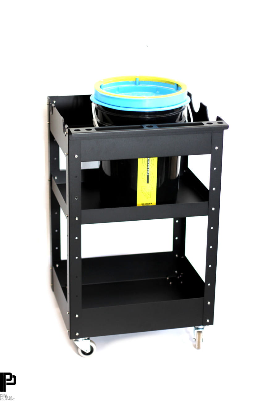 Poka Premium Pad Washer Detailing Trolley