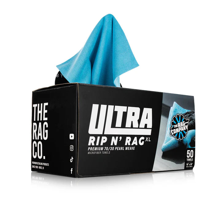 The Rag Company Ultra Rip N Rag XL - Multi Purpose Microfiber Towels