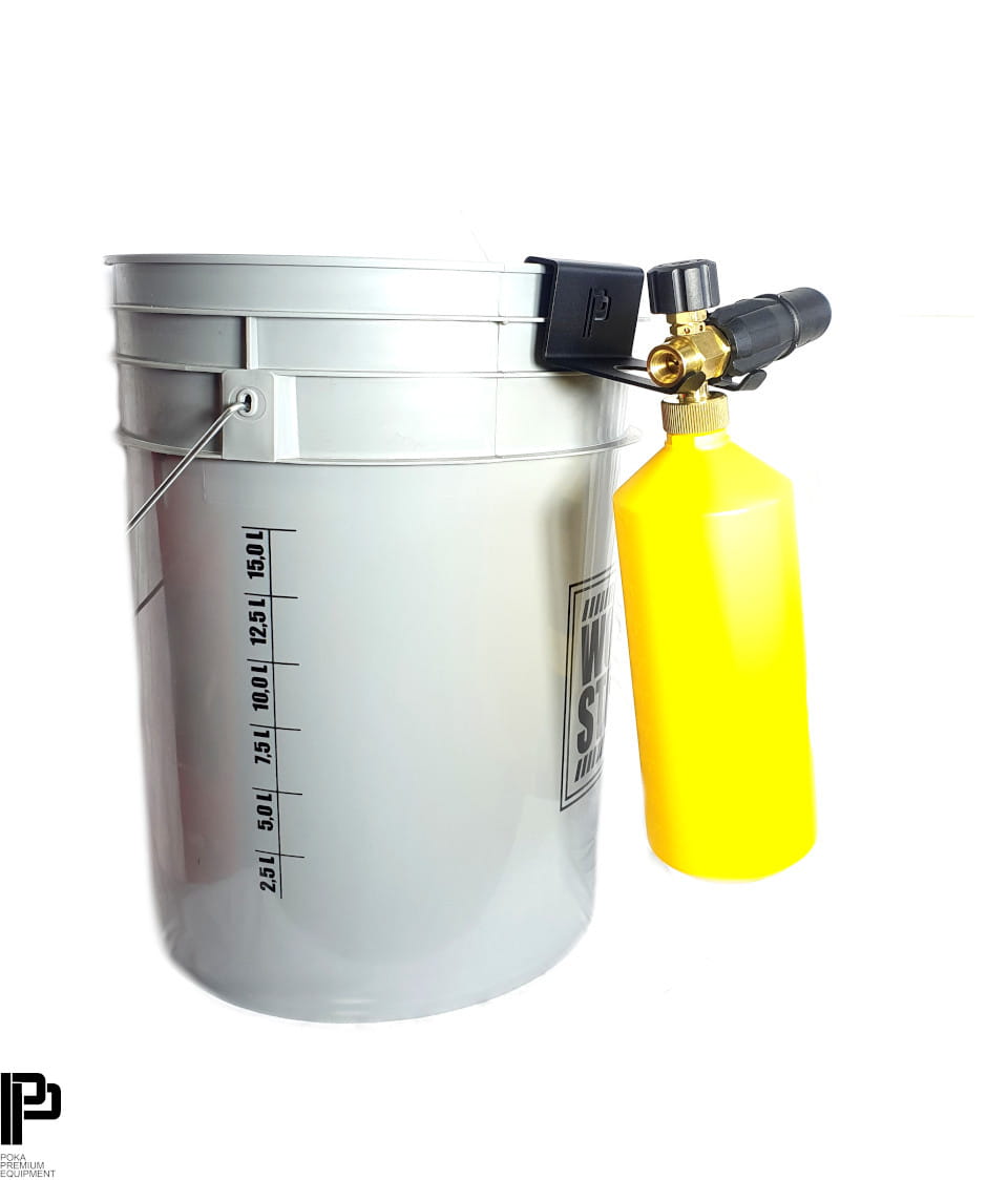 Poka Premium Bucket Mounted Foam Sprayer Holder