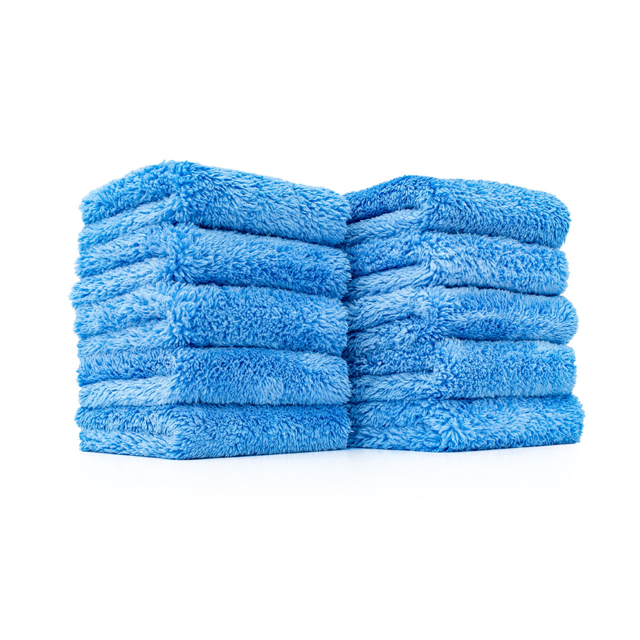 The Rag Company 16x16 Microfiber Towel BLUE 4PACK Super Soft Detailing  Fabric
